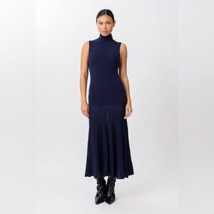 LINE AND DOT PAULINA MAXI SWEATER DRESS